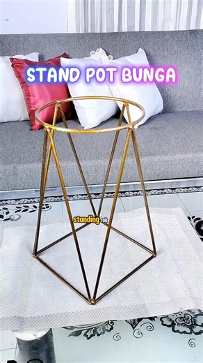 standing iron flower pot #standingpot #shopeeaffiliate #shopeevidio #youtubeshopping #homedecor