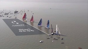 50K views · 493 reactions | ✔ Light winds make a tricky exit 樂 ✔ A strong start for Desafío MAPFRE & Brunel Sailing  ✔ A penalty at the start line – do you agree?  Here's the Leg 10 Start in 65 seconds  | The Ocean Race | Facebook
