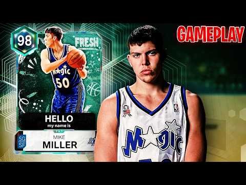 GALAXY OPAL MIKE MILLER IS ACTUALLY A DAWG IN NBA 2K26 MyTEAM!!
