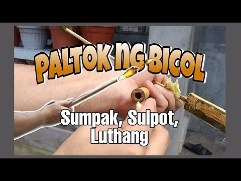 DIY BAMBOO GUN, Paltok, Sulpot, Sumpak, STEP BY STEP tutorials, paano lalakas, larong batang 90's