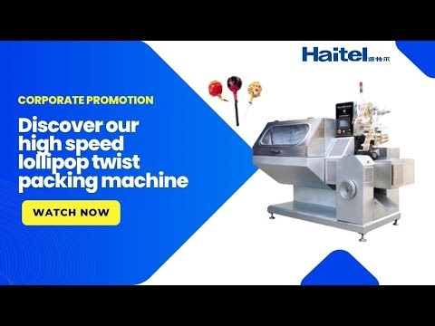 Looking to boost your lollipop production speed?check Our High-Speed Lollipop Twist Wrapping Machine