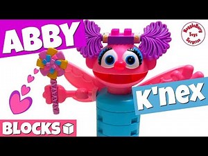 Sesame Street Abby Cadabby Kid K'nex Building Set & Surprises