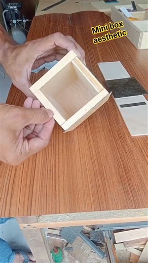 small box lamination process #woodworking #project #diy #tricks #furniture