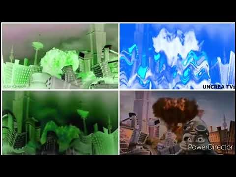 Crazy Frog Axel F Song Ending Effects Fourparison in 200% Speed