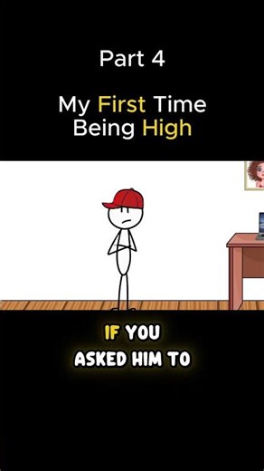 My First Time Being HIGH😤 Part 4 #shorts #animation