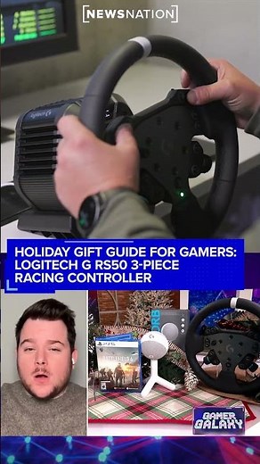 Holiday gift guide for gamers: Logitech G RS50 racing controller