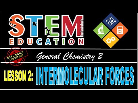 INTERMOLECULAR FORCES / GENERAL CHEMISTRY 2