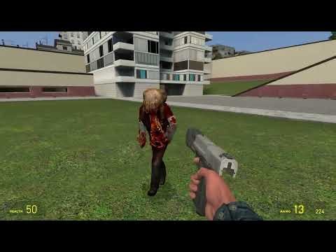 SmarterZombies Mod Test in Garry's Mod