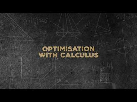Grade 12 Optimisation with Calculus