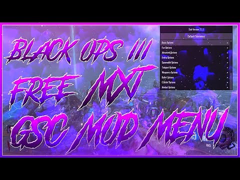 [PC/PS] BLACK OPS 3 ZOMBIES "MXT" GSC MODMENU (MODDED PRESTIGES, ALL CLIENT & MORE) +DOWNLOAD
