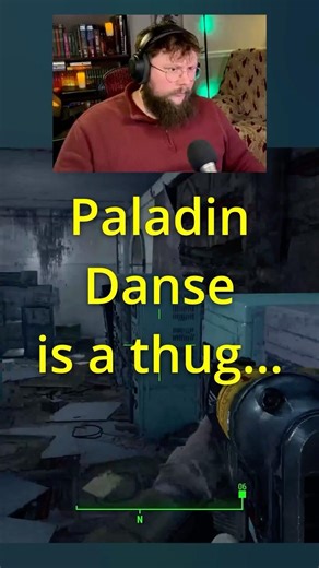 Paladin Danse is a thug... | Fallout 4 #gaming #streamer #fallout4 #funny #falloutlore