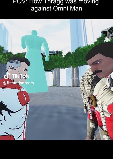 Thragg beat ALL the ALLEGATIONS 🔥 💯 #bladeandsorcery #invincible #thragg #omniman #vr