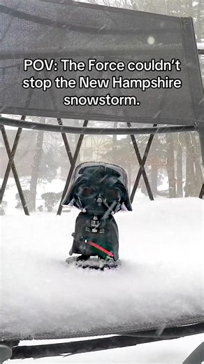 Snow storm timelapse