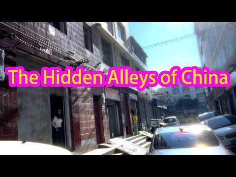 China's Unseen Urban Corners: A Zhaotong Alleyway Exploration[4K HDR 60fps]