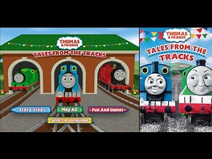 Thomas & Friends Tales From The Tracks DVD Menu