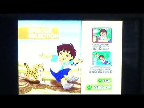 Go, Diego, Go!: Ready, Set, Go! Menu Walkthrough