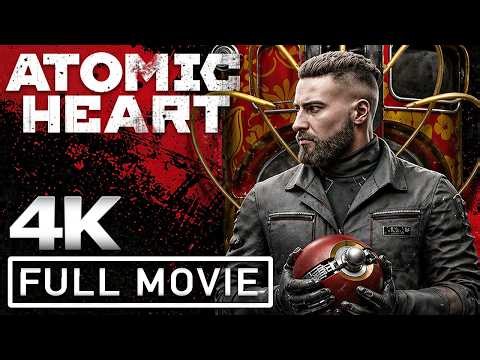 ATOMIC HEART + All DLC Cutscenes (Full Game Movie) 4K 60FPS Ultra HD