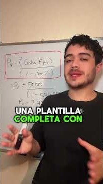 Formula definitiva para calcular precio de venta #ventas #finanzas #negocios