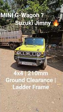 Maruti Jimny 🔥 The Mini G-Wagon of India? | Quick Features #Shorts #automobile #marutisuzuki #jimny