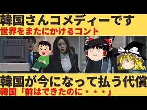 【ゆっくり解説】どんなコントより面白いｗｗ韓国で繰り広げられるリアルｗｗ