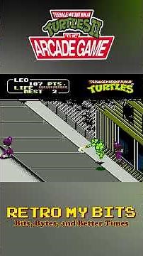 TMNT II: The Arcade Game Was More Than a Port 🍕🎮 #retrogaming
