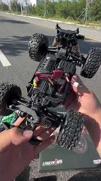 Unboxing 1:14 Speed Brushless Bigfoot Flying Slope Experience | Best Rc Off Road Car jumps