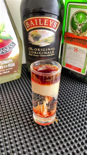 Zombie Brain Shooter Cocktail Recipe