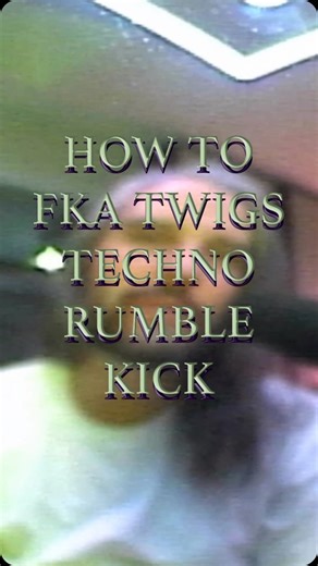 Chris McLaughlin | How to: Techno Rumble Kick like FKA Twigs Eusexua (1/4) Here’s how to make a techno rumble kick, a classic production technique, which was... | Instagram