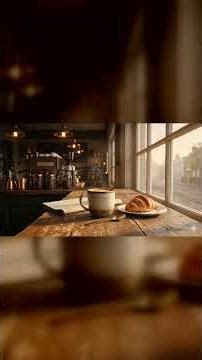Monday Morning Coffee ☕ 1-Min Cafe Jazz to Ease Into the Workweek #Shorts