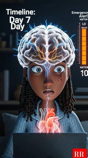 10 Din Bina Neend 😱 | Body Emergency Alert 🚨#NoSleep #SleepLoss #BrainDamage#BodyFacts #ViralVideo
