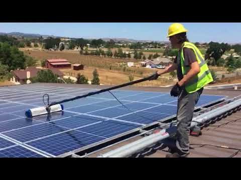 Sola-Tecs C1000 on Flash Mount Solar Panels