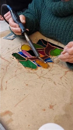 Stage de création de vitrail