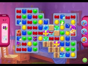 HomeScapes Level 2005 no boosters (18 moves)