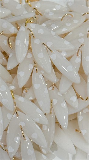 Rochelle Doyel on Instagram: "Translucent polymer clay is tricky 🙈 but it’s beautiful! Here are a few tips I’ve learned over the years. Ps There’s only 3 of these silk screens left, and then they’re gone forever!"