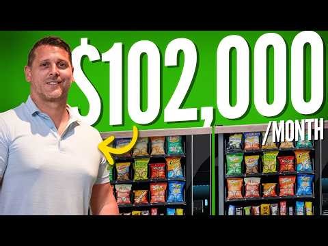 He Got Laid Off… Then Built A $102k/Mo Vending Business