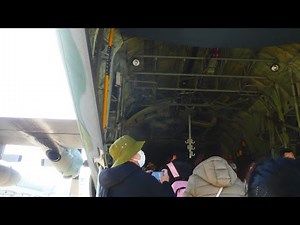 [4K]【機内公開】C-130 071号機 - 小牧基地オープンベース2024 地上展示 JASDF 輸送機 Lockheed C-130 Hercules 35-1071 2024.3.3