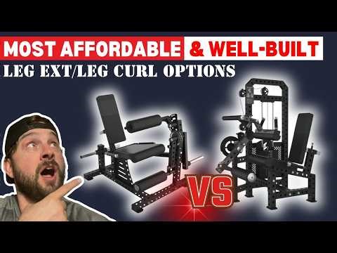 11-Gauge At Home Leg Machines SIDE-BY-SIDE Review | ECHO Strength Leg Extension Leg Curl Options