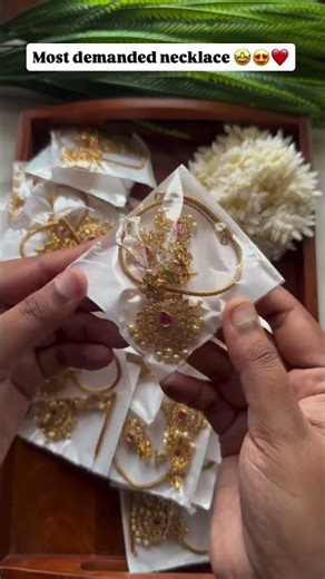 ✨ Royal Attigai Necklace – TimelessSouth Indian Elegance✨