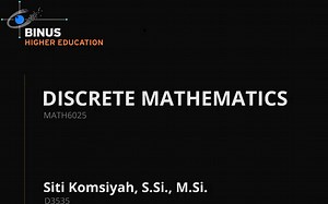 [DCM] Discrete Mathematics