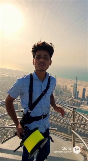 burj khalifa😱ki choti ke😱upar patang uda rahe hu #viral #video #shortvideo #shortsfeed