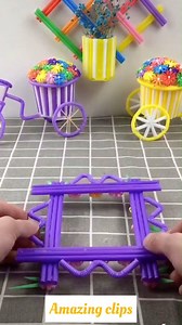 Creative Idea Straw Art | Amazing Clips