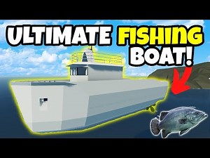 Building The Ultimate Fishing Boat In Stormworks!