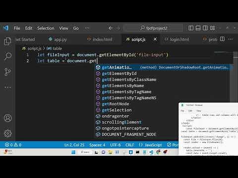 Javascript XLSX.js Library Example to Read & Export Excel Sheets to HTML5 Table in Browser