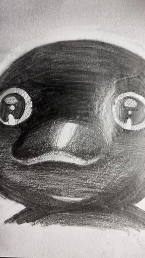 Creative Stop Motion Pingu Drawing Art