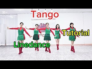 🌹Tango Linedance (Absolute Beginner) - Tutorial 🌺 Tango Linedance Tutorial