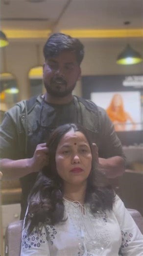 Balayage hair colour#beauty Instagram family#hairmakeover Bollywood#bollywood Haircut#haircutt