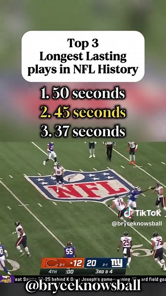 Longest NFL Plays: Amazing Game Highlights