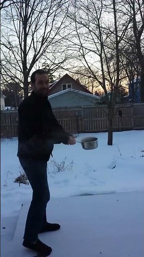 Boiling water vs extreme cold