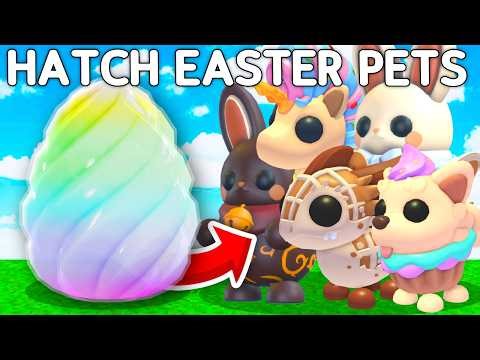Hatching EASTER EGGS In Adopt Me!
