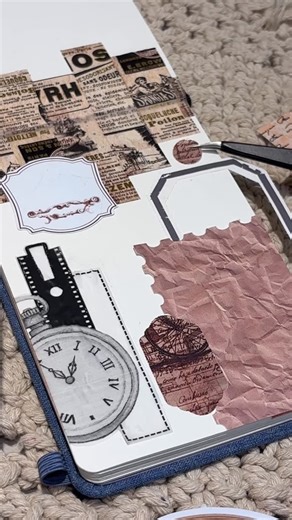 Washi | Stickers | Paperpacks on Instagram: "I felt completely clueless once I pasted those washi strips 😭 After trying every possible element, rearranging, removing, doubting my life choices… this is what I finally ended up with — and honestly, it turned out pretty good, No? Okayish??? What do you think?? 🤎✨ . . . . . #journalspread #aestheticjournaling #theartisticjournalstore #journalingcommunity #indiastationery #stationerylove #creativejournaling #journalinspo #scrapbookingideas #papercra